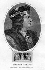 Filippus II, Ranskan kuningas, 1805. tekijältä J. Chapman