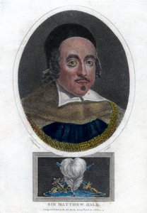 Sir Matthew Hale, 1600-luvun Englannin päätuomari, 1808. tekijältä J. Chapman