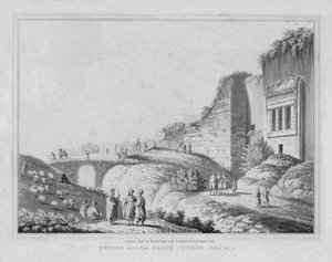 Silta Brook Cedronin yli. Johannes, 18.1.1830