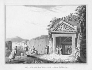 Israelin Tuomareiden haudat. Tuomarit 8.32., 1830