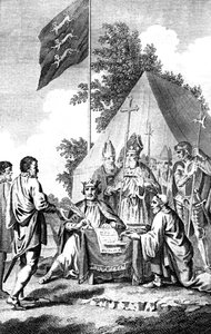 Kuningas Johannes allekirjoitti Magna Cartan, 1215 c1700-luku.