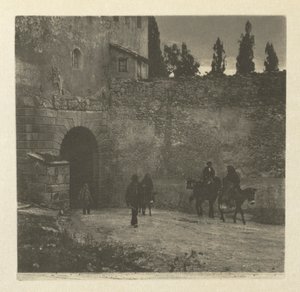 Kameratyö: A Gateway - Segovia, 1914. tekijältä J. Craig Annan