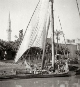 Mahmoudiyahin kanavalla, Aleksandriassa, Egyptissä, 1900-luku