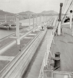 SS Orbita, Panaman kanava, Panama, 1900-luku