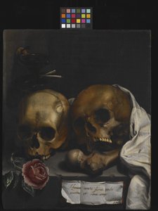 Vanitas asetelma tekijältä J Falk