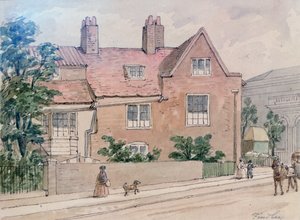 Vanhat talot Kennington Greenissä, 1855 tekijältä J. Findley