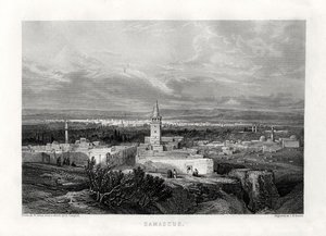 Damaskos, Syyria, 1800-luku