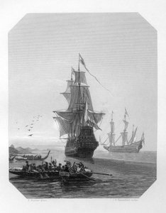 Abel Tasman, 1600-luvun hollantilainen merenkulkija, tutkimusmatkailija ja kauppias, 1870