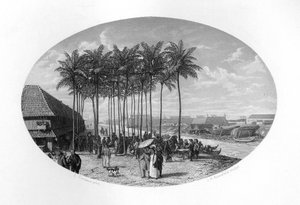 Batavian perustaminen, Jaava, Hollannin Itä-Intia, 1619, n. 1870.