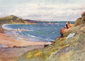St Lunaire, Cap Frehel etäisyydellä (väri litho)