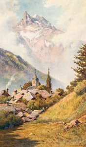 Dents du Midi Gryonista, Bexin yläpuolella, JHL (värilitro).