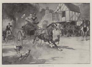 Hevonen vastaan moottori eli karkaaminen vuonna 1900