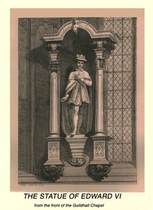 Edward VI:n patsas, 1886 tekijältä J Mills