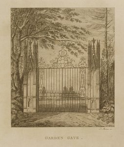 Garden Gate Strawberry Hillissä tekijältä J. Morris
