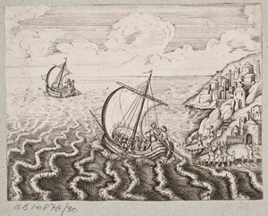 Kuvitus Adam Oleariukselle, "Persialainen Rosenthal, nerokas runoilija Schich Saadi […]", Schleswig 1660