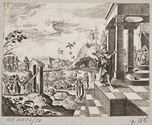 Kuvitus Adam Oleariukselle, "Persialainen Rosenthal, nerokas runoilija Schich Saadi […]", Schleswig 1660