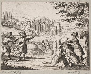Kuvitus Adam Oleariukselle, "Persialainen Rosenthal, nerokas runoilija Schich Saadi […]", Schleswig 1660