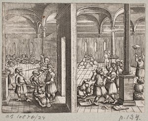 Kuvitus Adam Oleariukselle, "Persialainen Rosenthal, nerokas runoilija Schich Saadi […]", Schleswig 1660