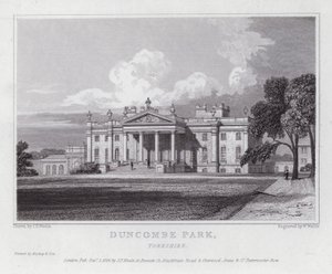 Duncombe Park, Yorkshire (kaiverrus) tekijältä John Preston Neale