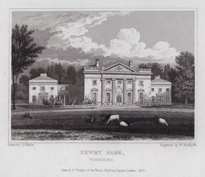 Newby Park, Yorkshire (kaiverrus) tekijältä John Preston Neale