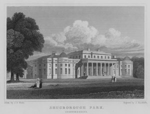 Shugborough Park, Staffordshire (kaiverrus) tekijältä John Preston Neale