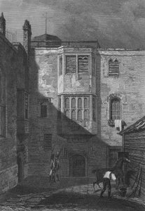 Savoy, Lontoo (kaiverrus) tekijältä John Preston Neale