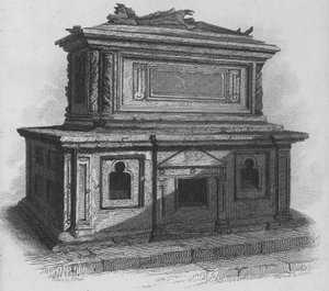 Henry Kolmannen hauta, Westminster Abbey (kaiverrus) tekijältä John Preston Neale