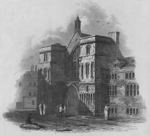 Westminster Hall (kaiverrus) tekijältä John Preston Neale
