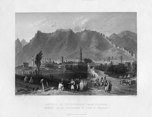 Antiokia, lähestymässä Suadeahista Turkista, 1841.