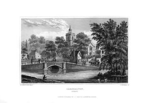 Carshalton, Surrey, 1829. tekijältä J. Rogers