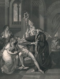 Edwy ja Elgiva, 1800-luvun puoliväli. tekijältä J. Rogers