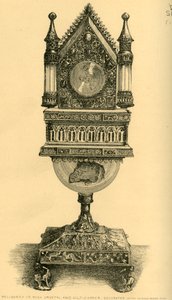 Reliquary, 1200-luvun alku, 1881. tekijältä J. S. Goepel