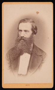 Mordecai Cubitt Cooken muotokuva 1825-1914, 1873. tekijältä J Stegmann