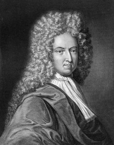 Daniel Defoe, englantilainen kirjailija ja toimittaja, 1836.