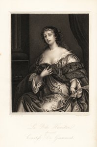 Elizabeth Hamilton, La Belle Hamilton, myöhemmin kreivitär de Grammont, Philibert de Grammontin, yhden Windsorin kaunottareista, vaimo