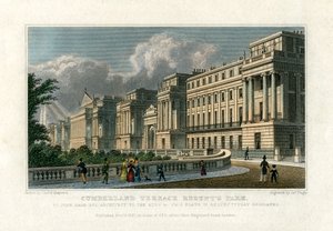 Cumberland Terrace, Regents Park, Lontoo, 1827