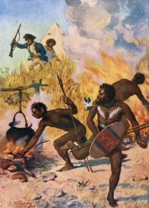 Kääntyessään tuulen puolelle he sytyttivät ruohon tuleen tekijältä J. Williamson