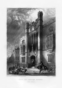 City of London School, Lontoo, 1800-luku.