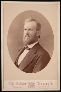 Muotokuva J.H. Valkoinen, vuosina 1874-1881. tekijältä J and W Vincent