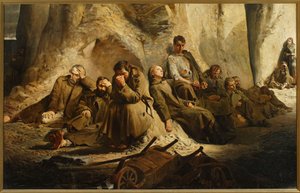 Sunnuntai kaivoksessa (Lepo kaivoksessa) tekijältä Jacek Malczewski