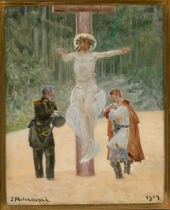 Sovinto (Symbolinen kohtaus vuoden 1863 kansannoususta) tekijältä Jacek Malczewski