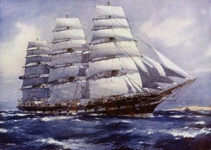Clipper-alukset: Macquarie (väri litho)