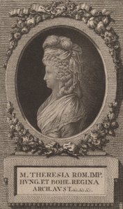 Marie-Thérèse, Pyhän Rooman keisarinna. tekijältä Jacob Adam