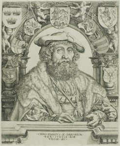 Tanskan kuningas Christian II tekijältä Jacob Binck
