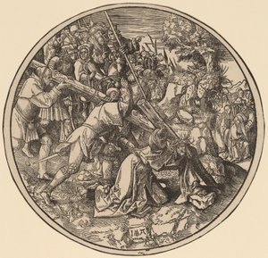 Kristus kantaa ristiä tekijältä Jacob Cornelisz van Oostsanen