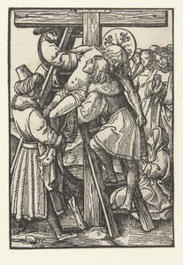 Ristilasku The Little Passion (sarjan nimi) tekijältä Jacob Cornelisz van Oostsanen