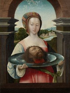Salome Johannes Kastajan pään kanssa, 1524