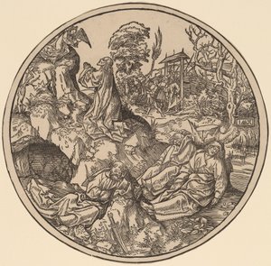 Agony in the Garden tekijältä Jacob Cornelisz van Oostsanen