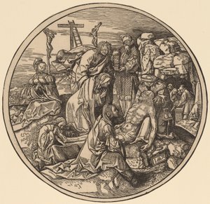 Valitus ja hautaus tekijältä Jacob Cornelisz van Oostsanen
