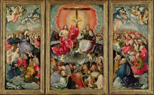 Triptyykki ja kolminaisuuden palvonta, 1523 (katso 242038, 242039, 242040)